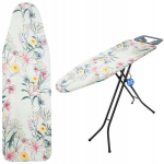 Veniv triikimislaua kate 127x46cm, heledad lilled