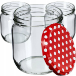 48x purgipurgid 425 ml klaas konservide jaoks kurgid mee korgid Fi82