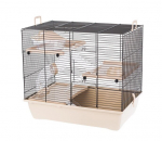 Puur hamstrile InterZoo Pinky 3 Zinc, 33x45x50 cm, beež