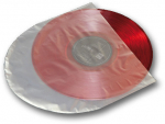 Aizsargkabatiņa skaņuplatei no antistatiska polietilēna KATTA, 12", Record Sleeves for 12" Vinyl LP - 100 gab.