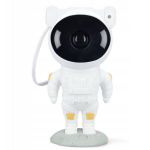 LED-projektor astronaut AstroShine, valge