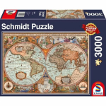 Pusle Schmidt Spiele Ancient World Map (3000 T&uuml;kid, osad)