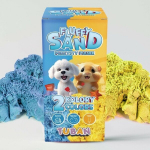 Kohev liiv - Komplekt - Sinine ja kollan (2 x 70 g), Tuban TU3790