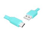 PS USB - microUSB kaabel 1m, lame, sinine.