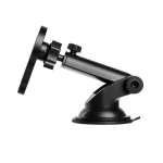 Autohoidik Fixed Magclick MagSafe traadita laadimine klaasile v&otilde;i armatuurlauale Must