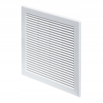 Ventilatsioonigrill valge TRU8 250x250