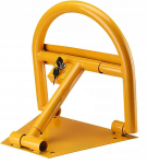 Parkimismaja plokk fikseeritud parkimiskolm 40 cm v&otilde;tmes terasest t&otilde;kkepuu