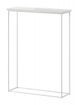 Konsoollaud ADRK Furniture Sili, valge