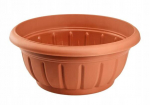 Plastikust kauss potti 26 x 12 cm terrakota