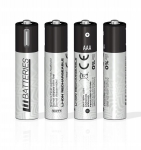 LiiBatteries v&otilde;imas laetav liitiumioon aku Aaa Usb-C 4tk. 500mAh 1.5V