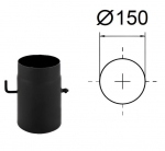 Korstnatoru D-150 mm, Paksus 2 mm, Pikkus 250 mm
