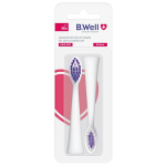 B.WELL MED-870, Elektrilise hambaharja otsik, Valge, 2tk.