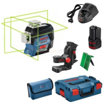 Joonlaser Bosch GLL 3-80 CG + aku 1x2.0Ah + Universaalkinnitus BM1