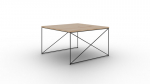 Kohvilaud Furniture Nelia, pruun/must