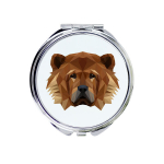 Chow Chow - peegel pildiga ja geomeetrilise m&auml;rgiga br&auml;ndilt Art-Dog, XS