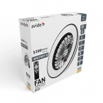 LED laevalgusti ventilaatori ja kaugjuhtimispuldiga WHITNEY, 48W, 5200lm, CCT