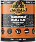 Gorilla hermeetik Waterproof Coat & Seal 946ml, must