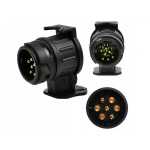 Adapter auto haagisele 13/7, 12V