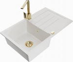 Graniidist k&ouml;&ouml;givalamu Mexen Bruno segisti ja sifooniga, White/Gold