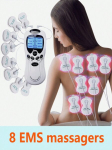 Professionaalne k&uuml;mnete elektriliste lihasstimulaatori elektroodide pulssl&otilde;&otilde;gastav masseerija meestele ja naistele