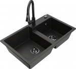 Graniidist k&ouml;&ouml;givalamu Mexen Tomas segisti ja sifooniga, metallik must/kuldne/must