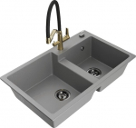 Graniidist k&ouml;&ouml;givalamu Mexen Tomas segisti ja sifooniga, hall/must/kuldne