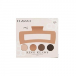 Juukseklambrid Framar King Klaws Large Neutral 4 tk