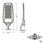 Premium 150W 4000K 19500lm IP65 t&auml;navalamp