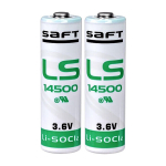SAFT LS-14500 AA 3,6V liitiumelemendid, 2 tk