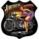 Autokleebis-American Classics 15x16cm