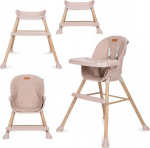 Mitmefunktsionaalne s&ouml;&ouml;gitool Kidwell Eatan Wood 4in1, roosa