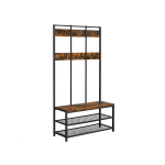 Riidenagi koos jalan&otilde;uderiiuliga, vintage pruun