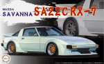 Liimitav mudel Fujimi ID-80 Mazda Savanna SA22C RX-7 46853 1/24