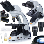 Mikroskoop Rosfix Ceres Pro MBCP &ndash; Binokulaarne pea 30&deg;, LED valgustus 3W, Suurendus kuni 100x