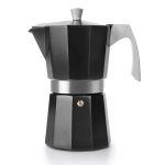 Espressokann evva must, 6-le tassile