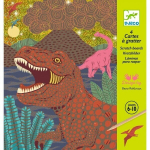 Kraapimispildid - Dinosaurused, Djeco DJ09726