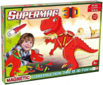 Magnetiline konstruktor Supermag 3D T-Rex 0608, 40-osaline