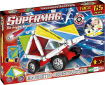 Magnetiline konstruktor Supermag Primary Tags Wheels 0182, 65-osaline