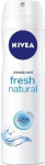 Spreideodorant naistele Nivea Fresh Natural, 150 ml