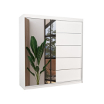 Riidekapp ADRK Furniture Olivier, valge