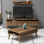 Elutoa m&ouml;&ouml;blikomplekt Kalune Design 845(VI), tumepruun
