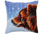 Tikkimiskomplekt padi "Loomad talvel" Collection D'Art 40x40cm