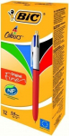 Pastapliiatsid BIC 4 COLORS FINE BOX12 BCL EU, 12 tk. 233843