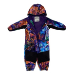 Huppa Laste kevad-s&uuml;gis kombe ADAL, VIOLET PATTERN/ BLACK