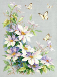Tikkimiskomplekt Magic Needle "Clematis" 100-062