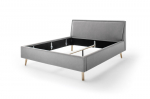 Voodi Meise Frieda BK, 160x200 cm, helehall/pruun