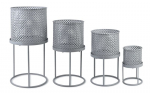 4 lillepotti komplekt Swen sk.25xH46 sk.18,5xH37,5/sk.17xH30,5/sk.11,5xH22 cm