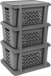 BranQ Home Essential riiul + hoiukast, 3 tk
