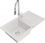 Graniidist k&ouml;&ouml;givalamu Mexen Pablo koos segisti ja sifooniga, White+Chrome