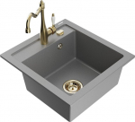 Graniidist k&ouml;&ouml;givalamu Mexen Vito koos segisti ja sifooniga, Grey+Gold